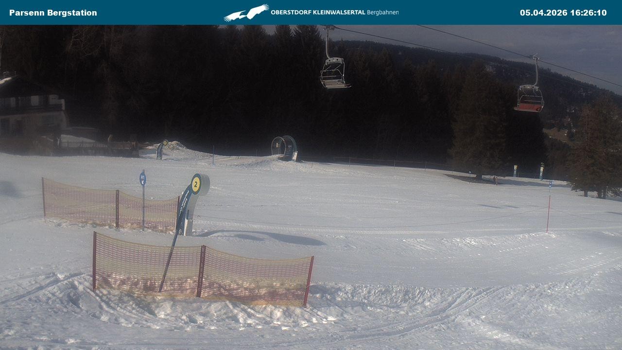 Archiv Foto Webcam Berstation Parsennbahn