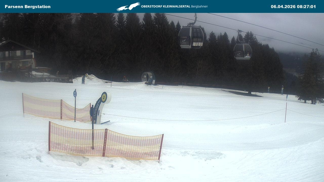 Archiv Foto Webcam Berstation Parsennbahn