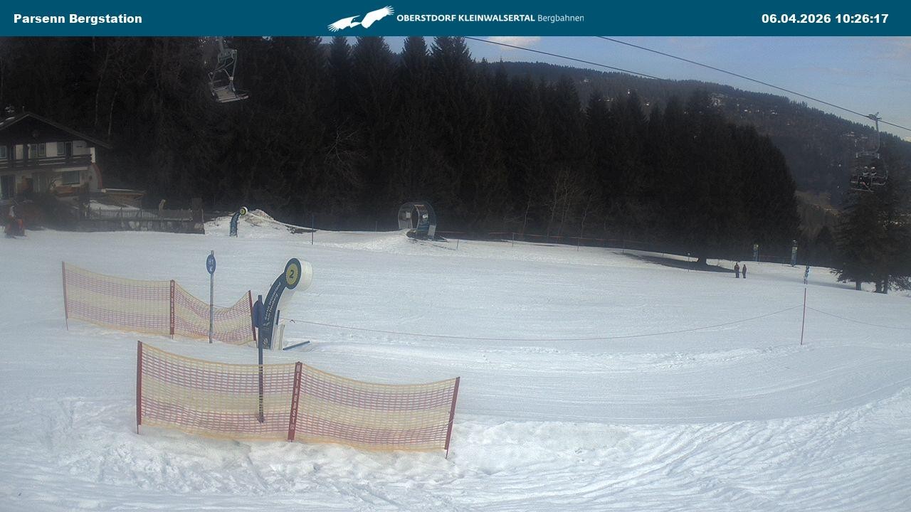 Archiv Foto Webcam Berstation Parsennbahn