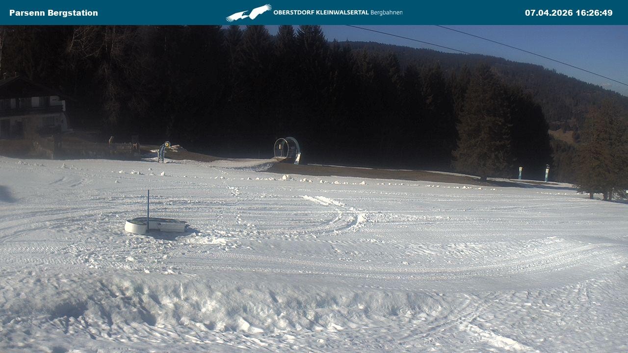 Archiv Foto Webcam Berstation Parsennbahn