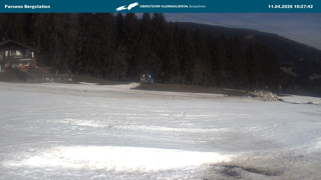 Archiv Foto Webcam Berstation Parsennbahn