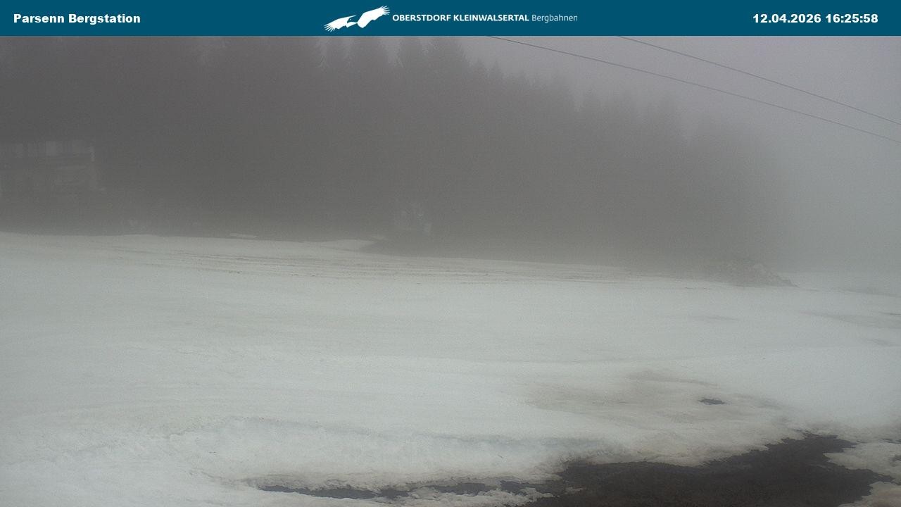 Archiv Foto Webcam Berstation Parsennbahn