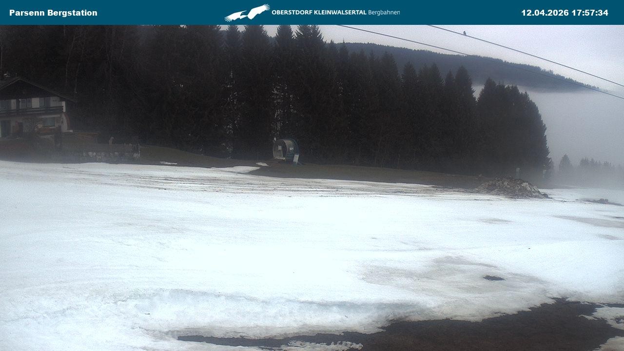 Archiv Foto Webcam Berstation Parsennbahn