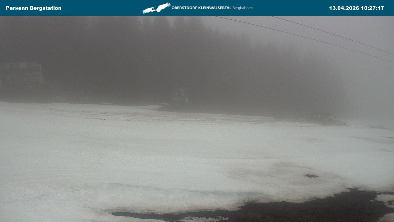 Archiv Foto Webcam Berstation Parsennbahn