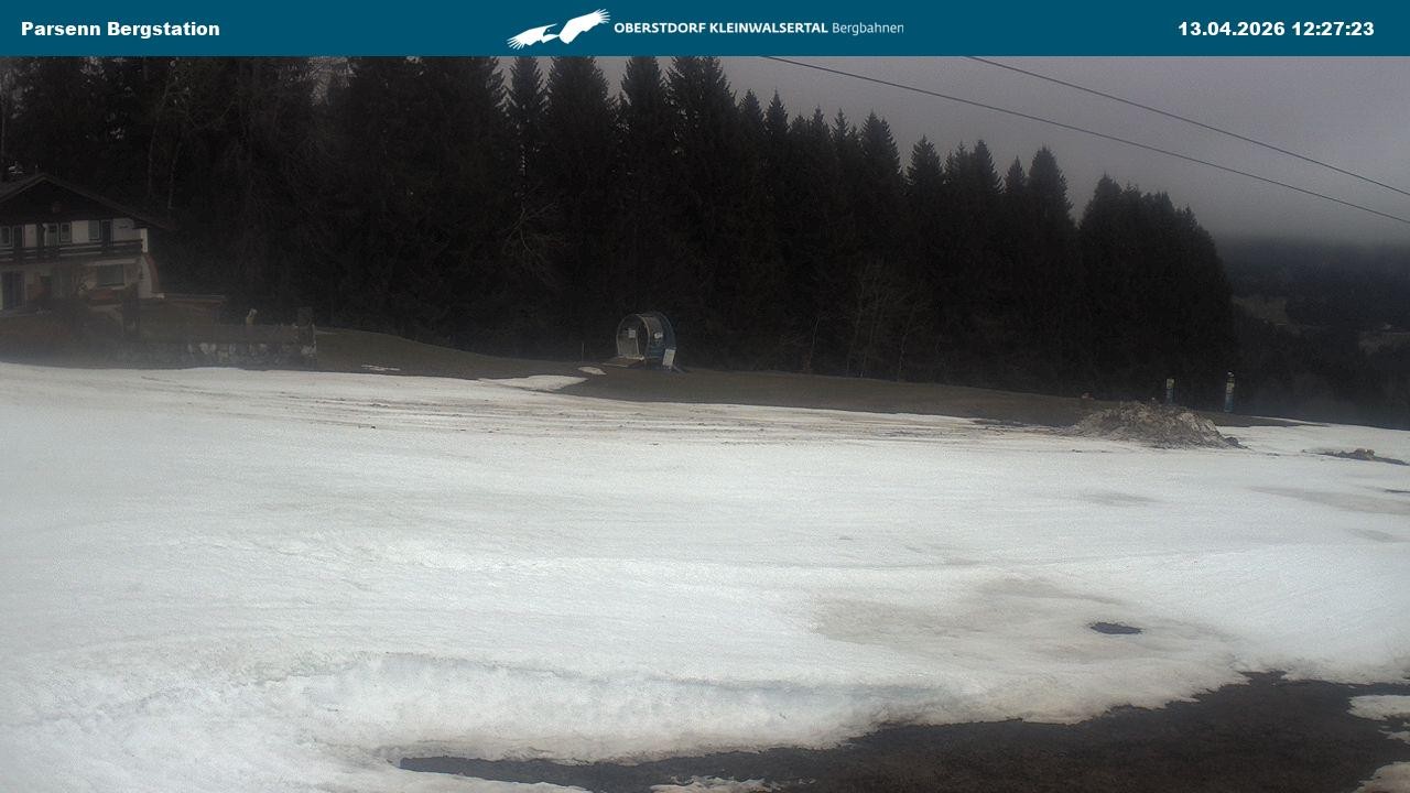 Archived image Webcam Parsenn upper station