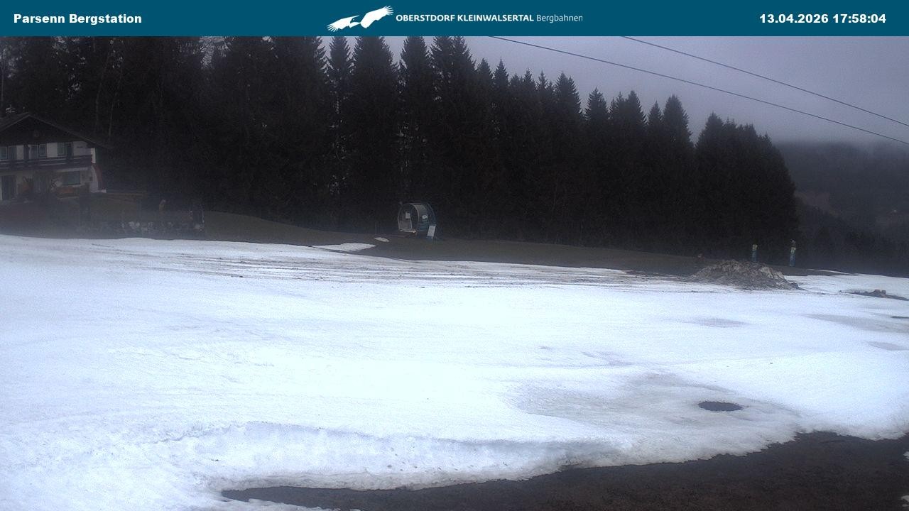 Archiv Foto Webcam Berstation Parsennbahn