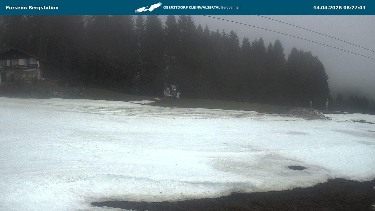 Archiv Foto Webcam Berstation Parsennbahn