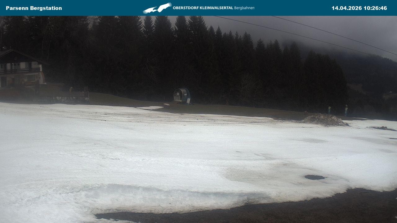 Archiv Foto Webcam Berstation Parsennbahn