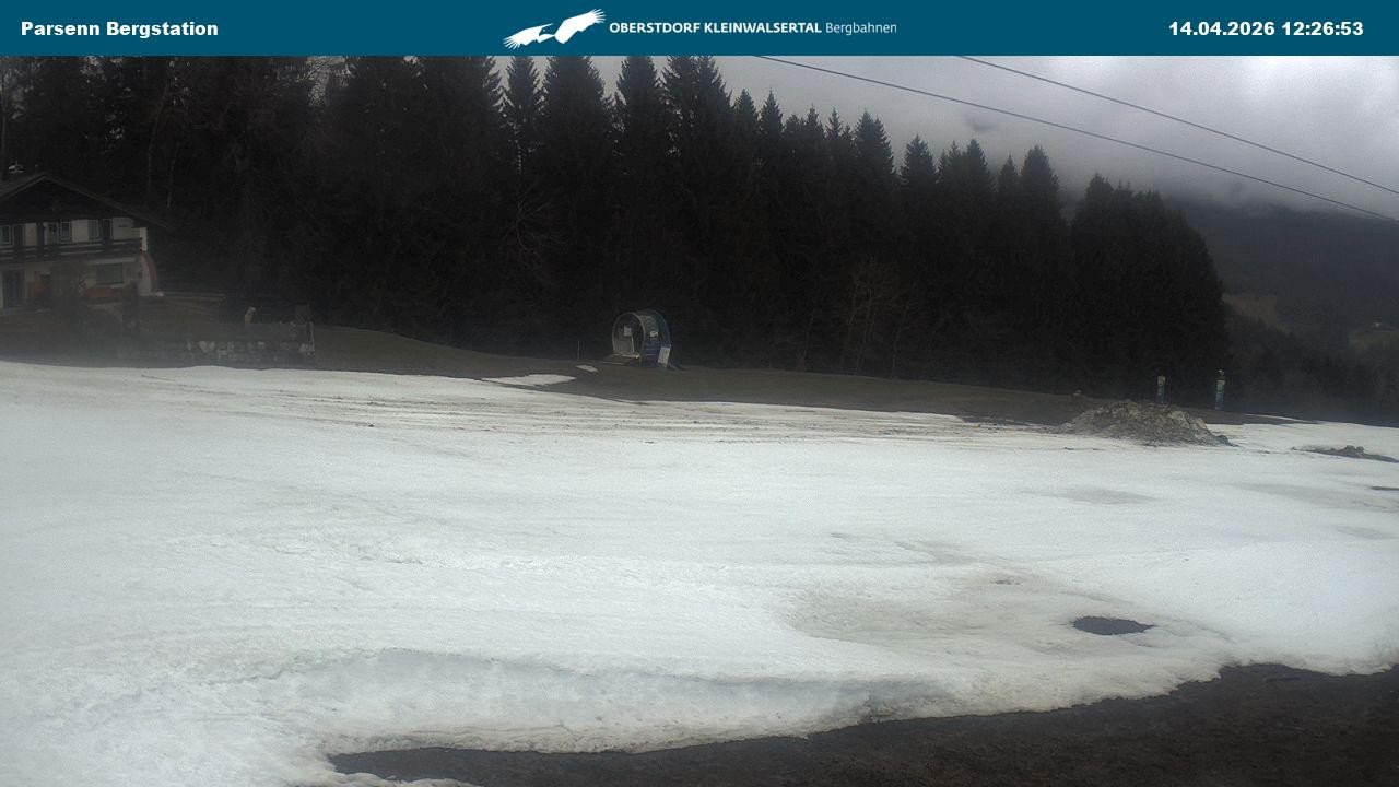 Archiv Foto Webcam Berstation Parsennbahn