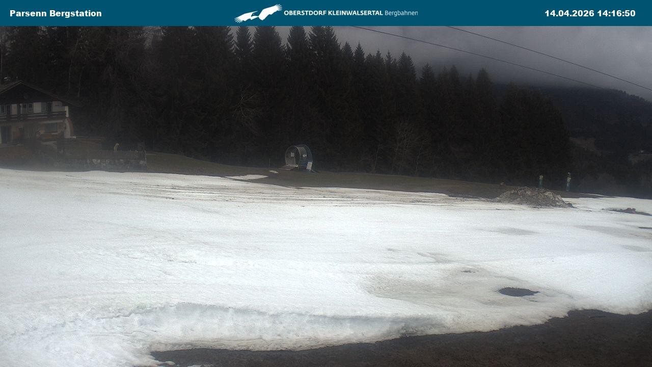 Archiv Foto Webcam Berstation Parsennbahn