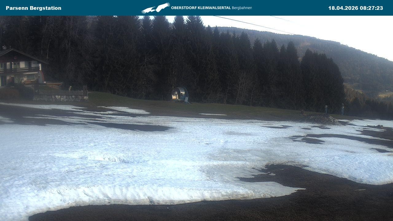 Archived image Webcam Parsenn upper station