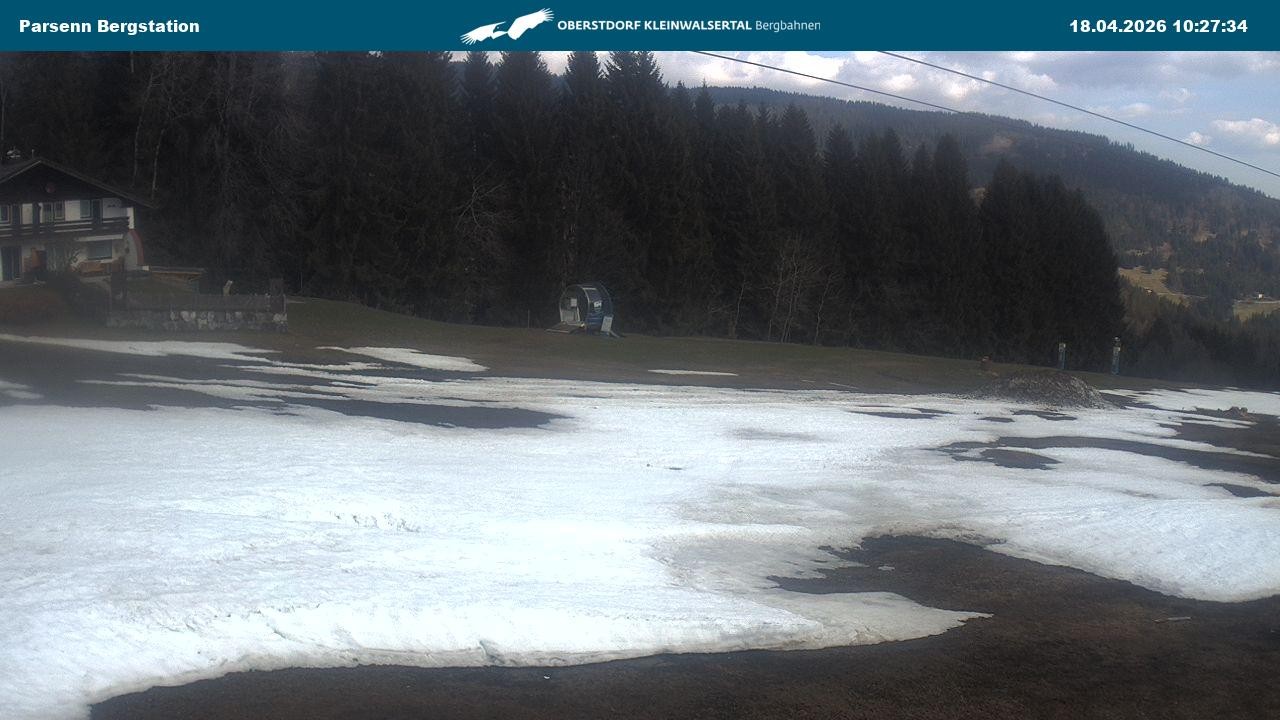 Archived image Webcam Parsenn upper station