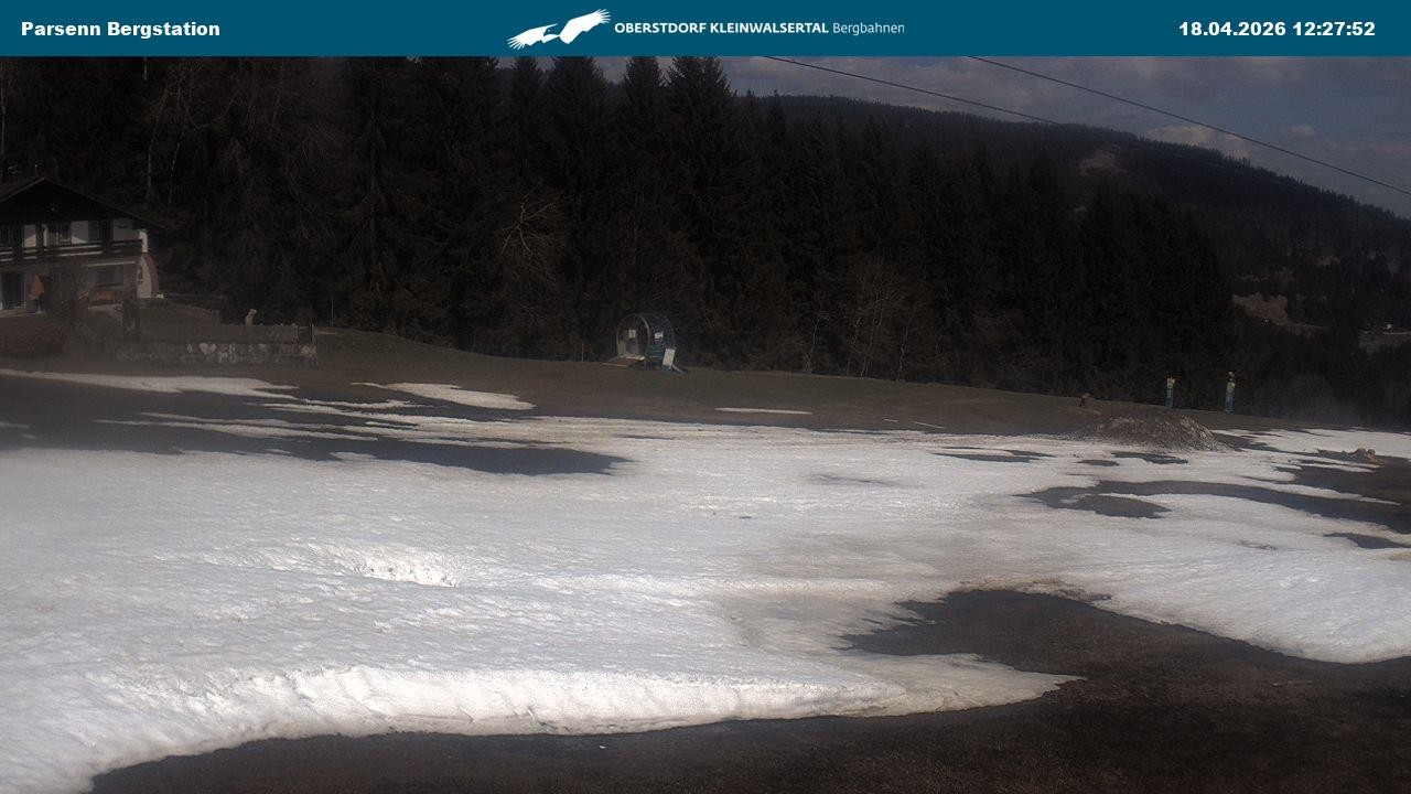 Archived image Webcam Parsenn upper station