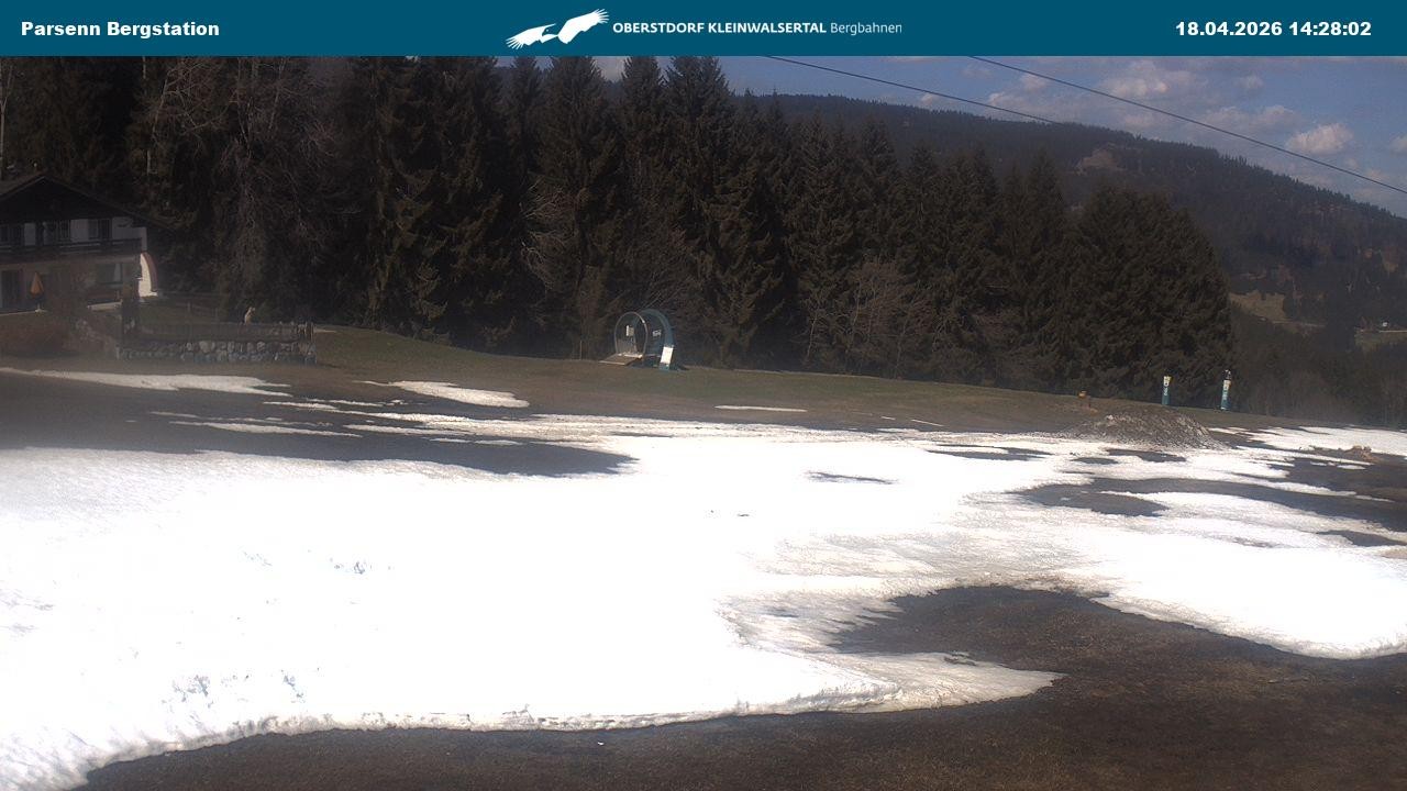 Archived image Webcam Parsenn upper station