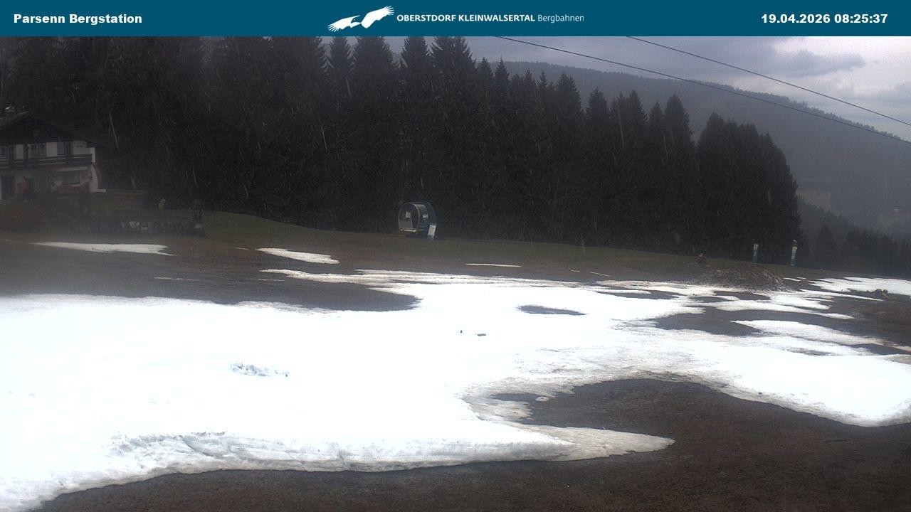 Archiv Foto Webcam Berstation Parsennbahn