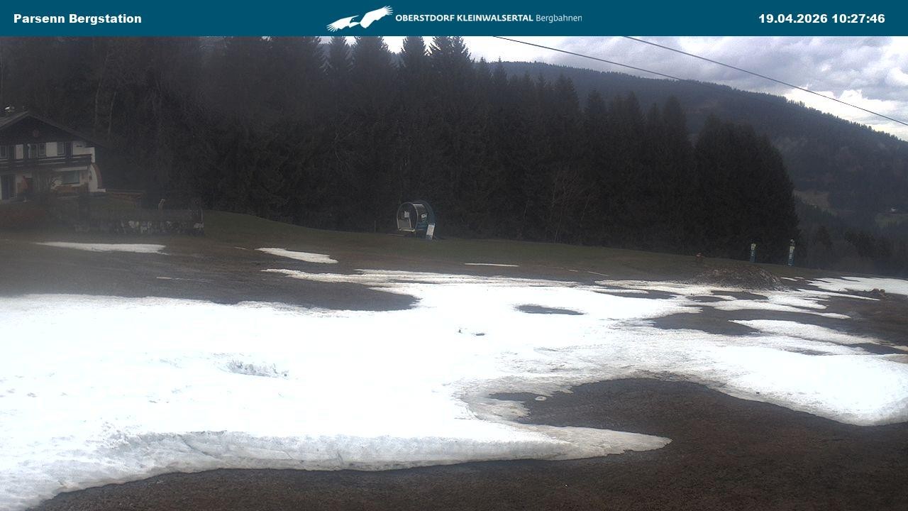 Archiv Foto Webcam Berstation Parsennbahn