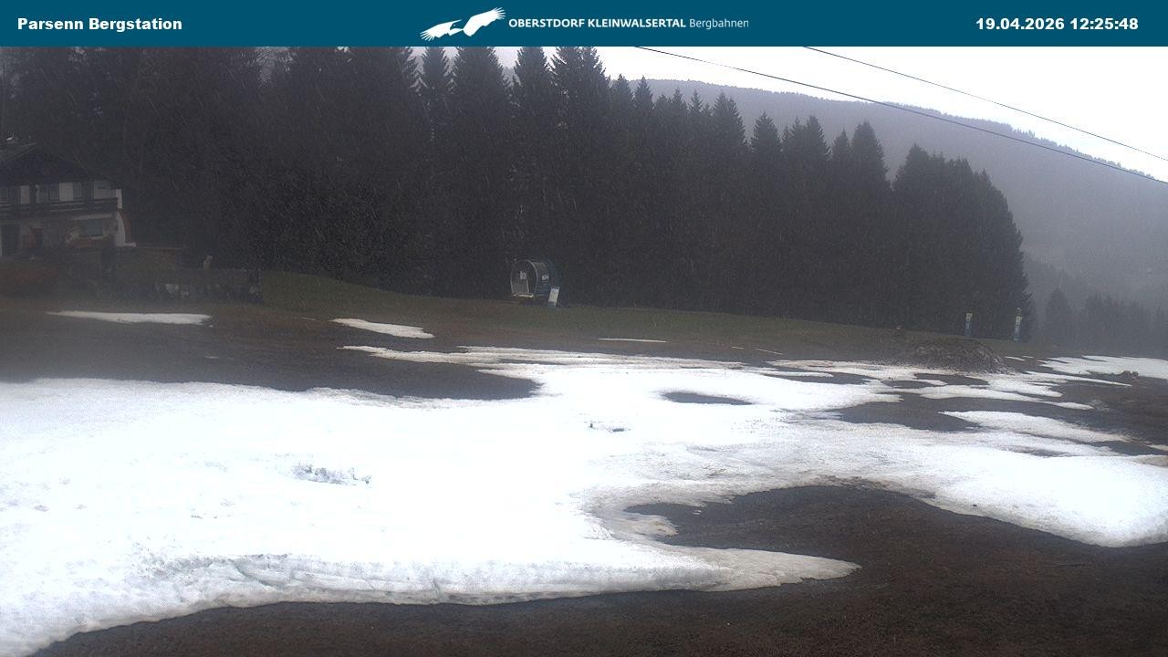 Archiv Foto Webcam Berstation Parsennbahn