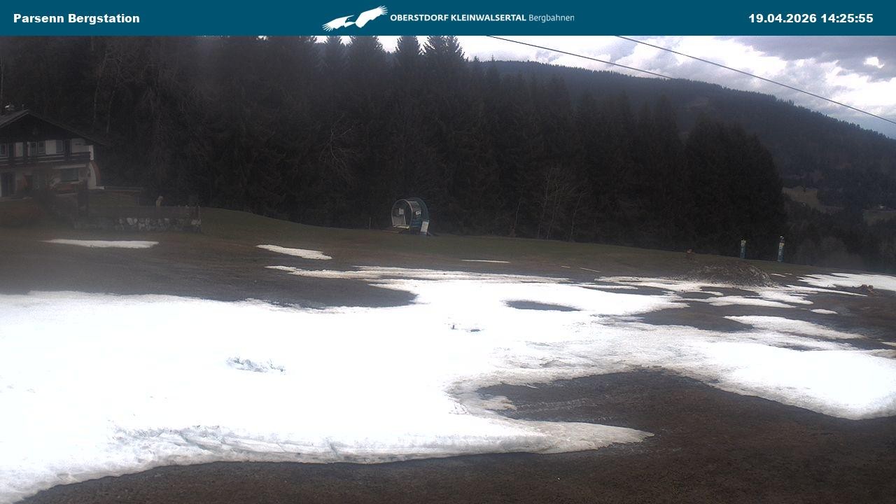 Archiv Foto Webcam Berstation Parsennbahn