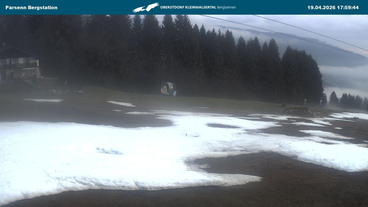 Archiv Foto Webcam Berstation Parsennbahn