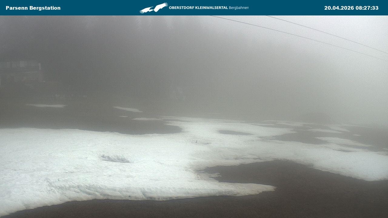 Archiv Foto Webcam Berstation Parsennbahn