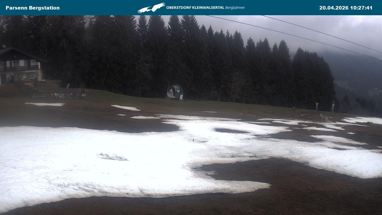 Archiv Foto Webcam Berstation Parsennbahn