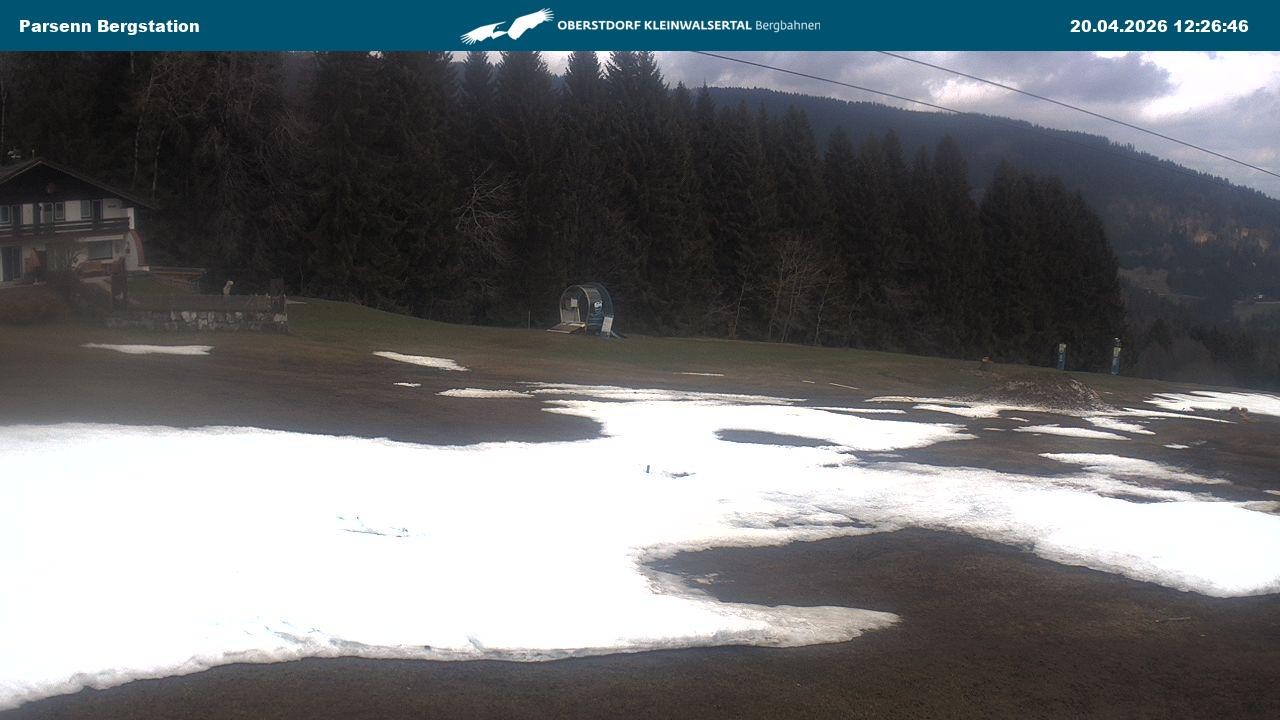Archiv Foto Webcam Berstation Parsennbahn