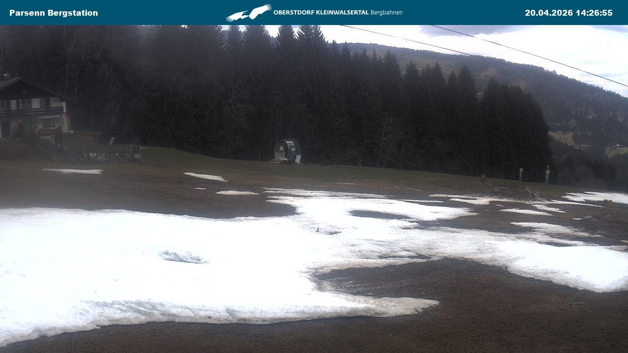 Archiv Foto Webcam Berstation Parsennbahn