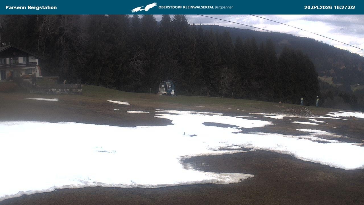 Archiv Foto Webcam Berstation Parsennbahn
