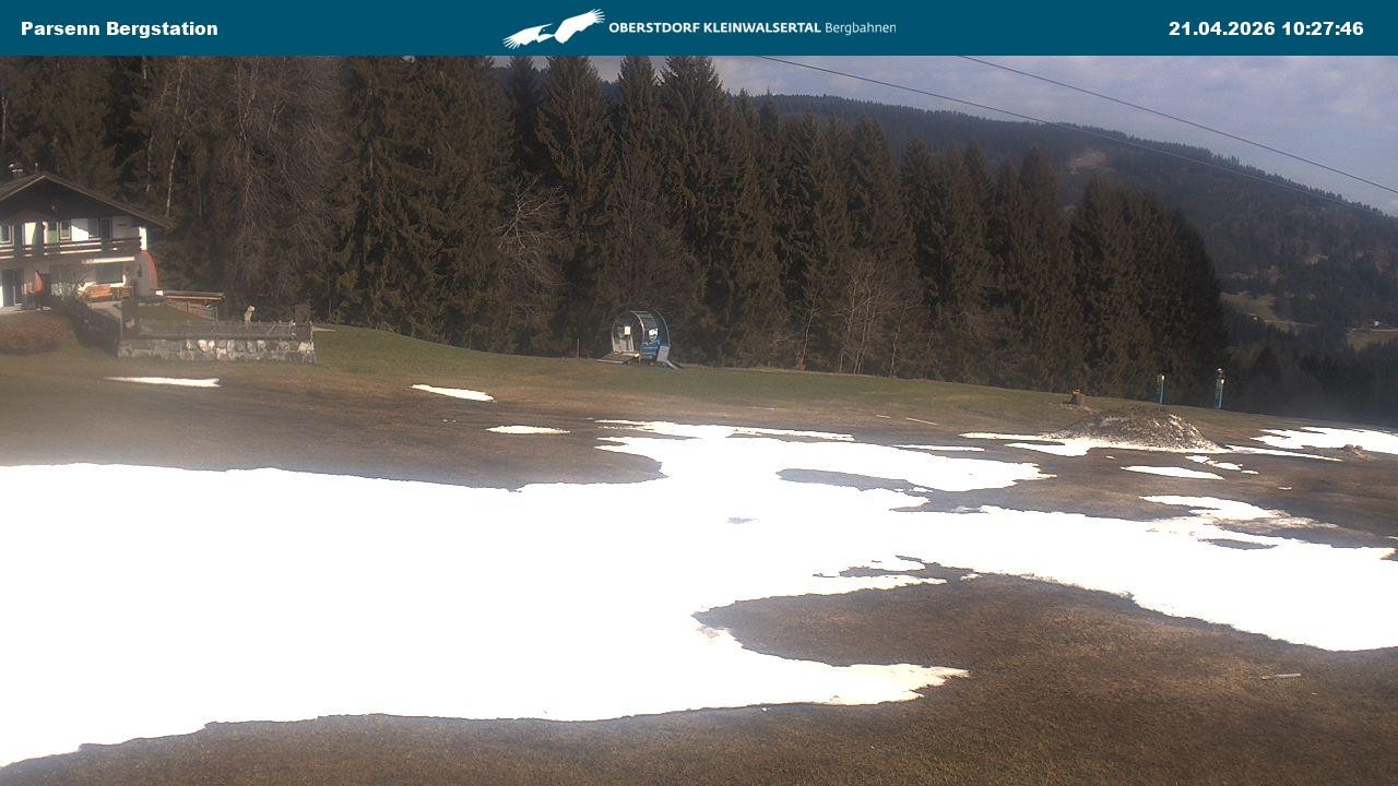 Archived image Webcam Parsenn upper station