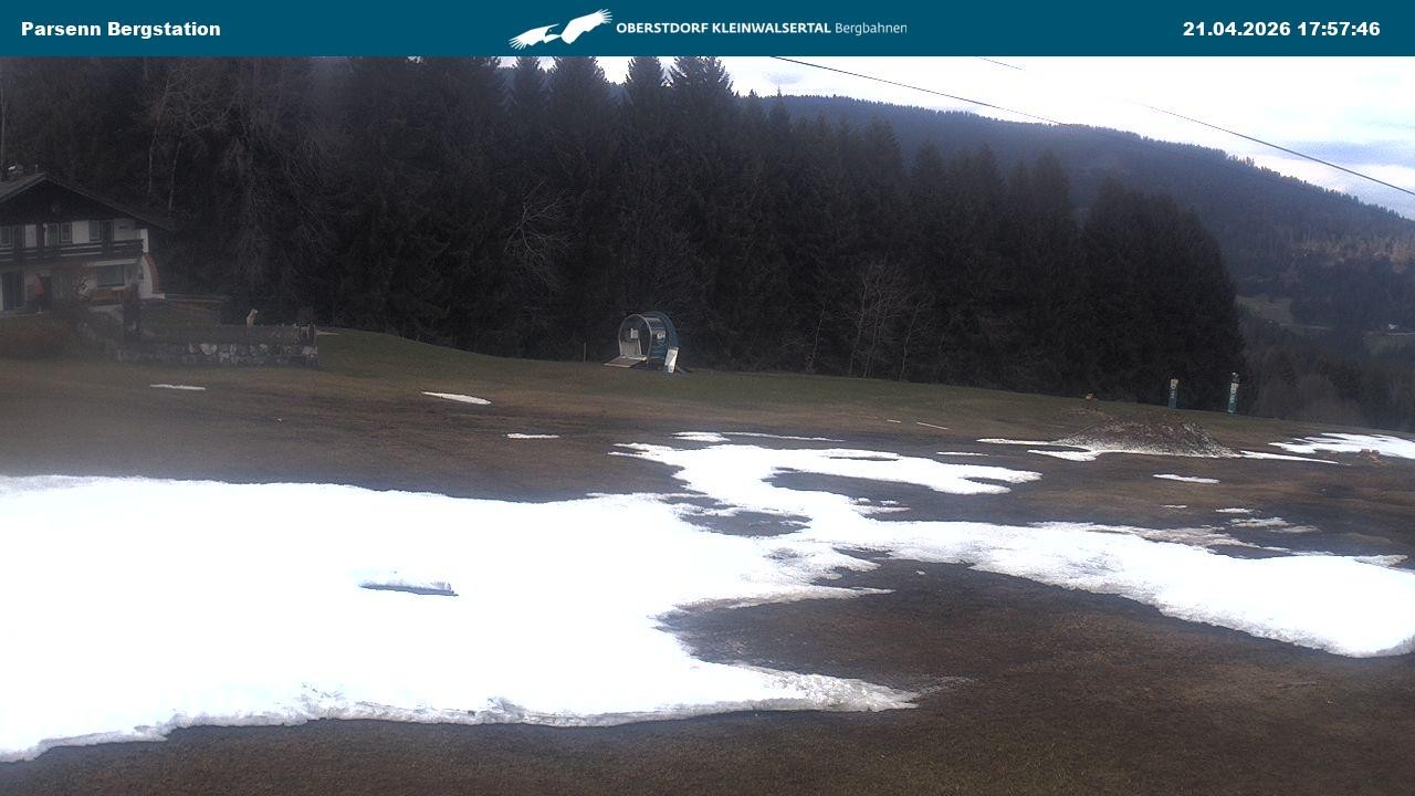 Archived image Webcam Parsenn upper station