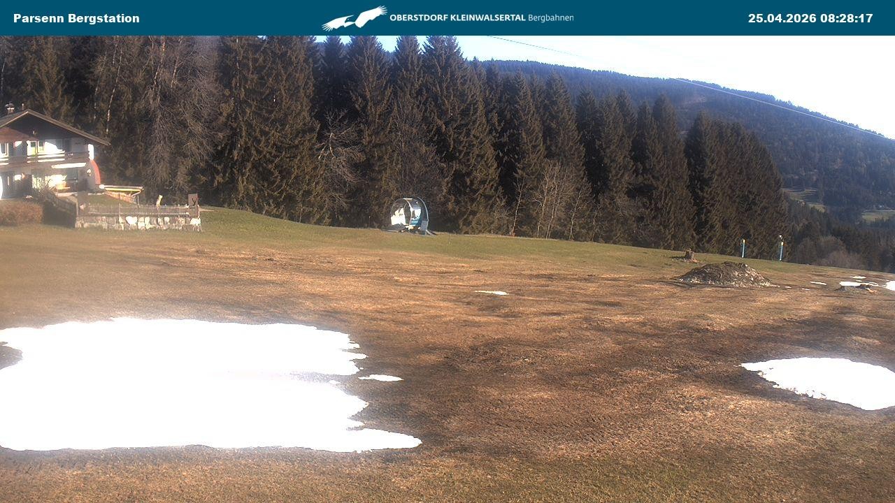 Archiv Foto Webcam Berstation Parsennbahn