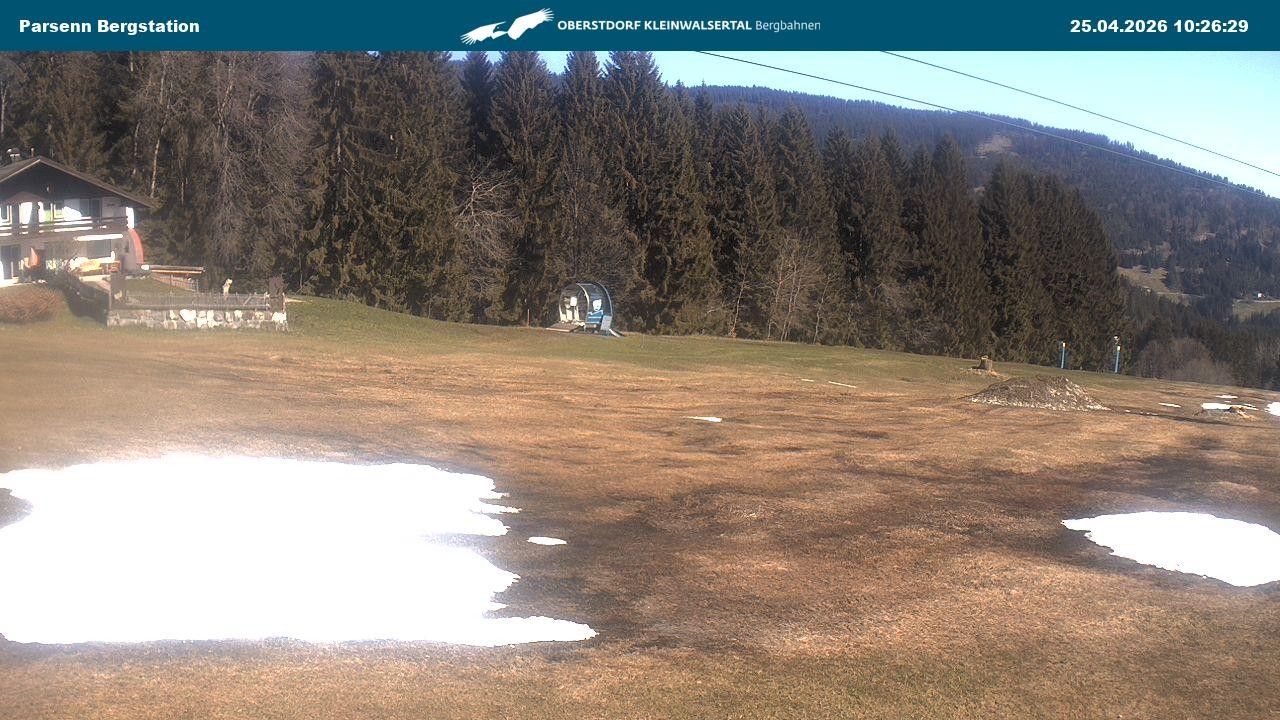 Archiv Foto Webcam Berstation Parsennbahn