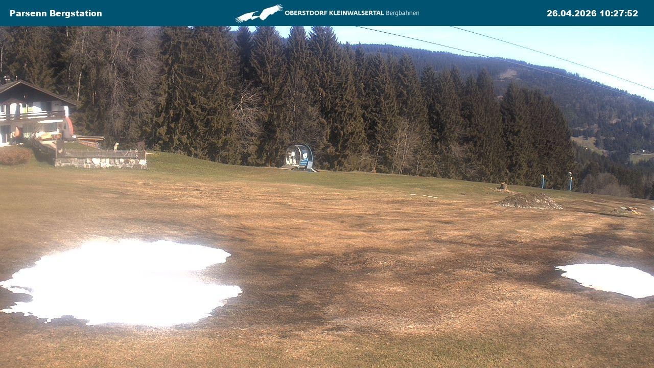 Archived image Webcam Parsenn upper station