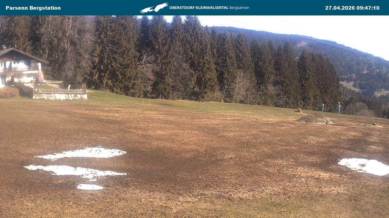 Archiv Foto Webcam Berstation Parsennbahn