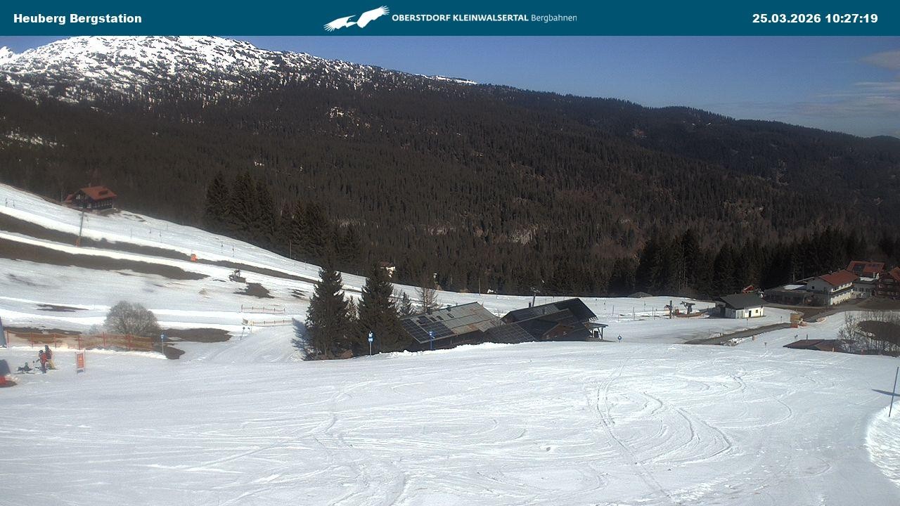 Archiv Foto Webcam Heuberg Arena Hirschegg
