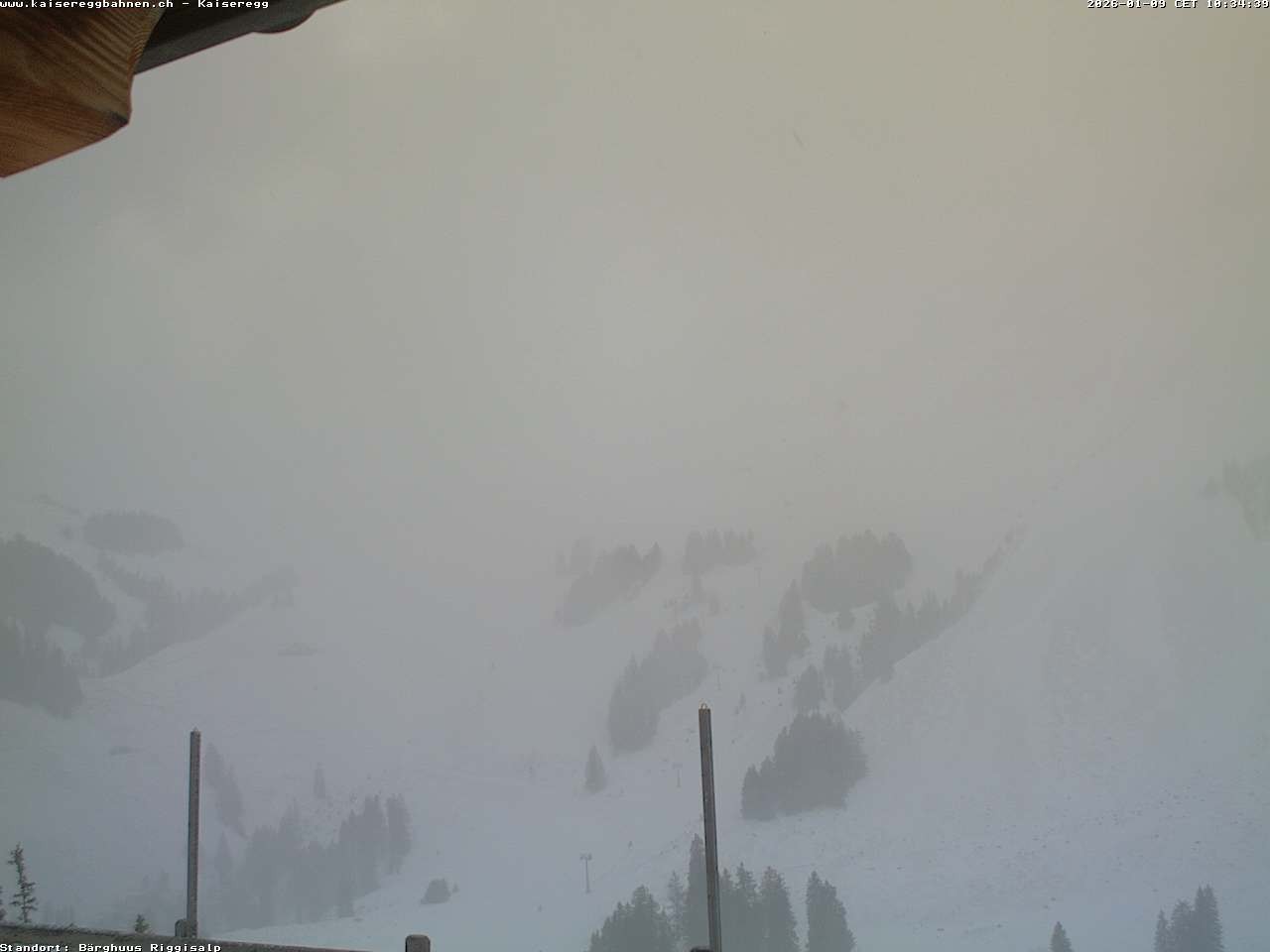 Archiv Foto Webcam Schwarzsee Kaiseregg - Bärghuus Riggisalp