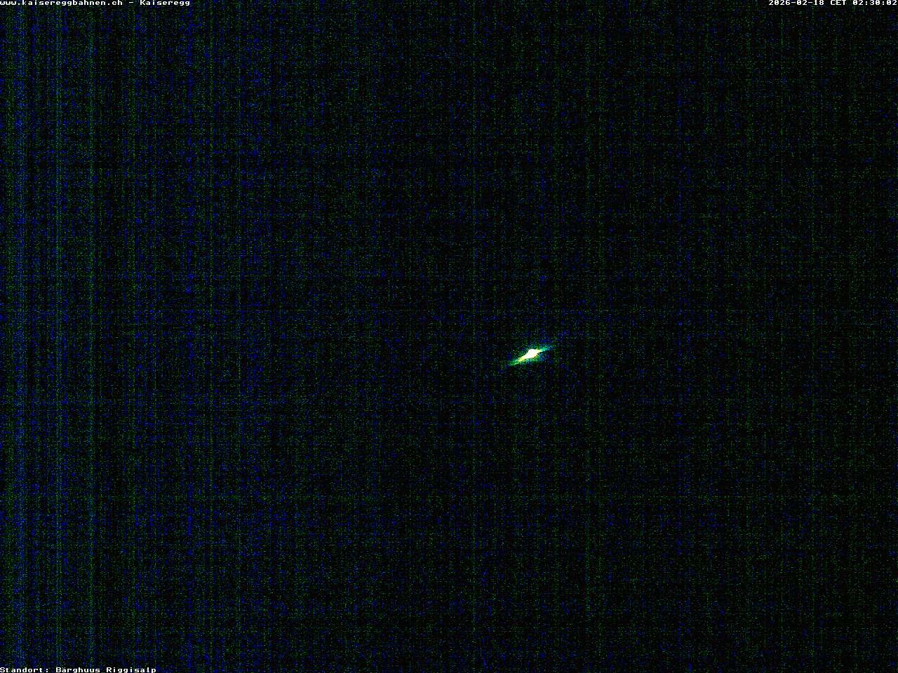 Archived image Webcam Schwarzsee Kaiseregg - mountain hut Bärghuus Riggisalp