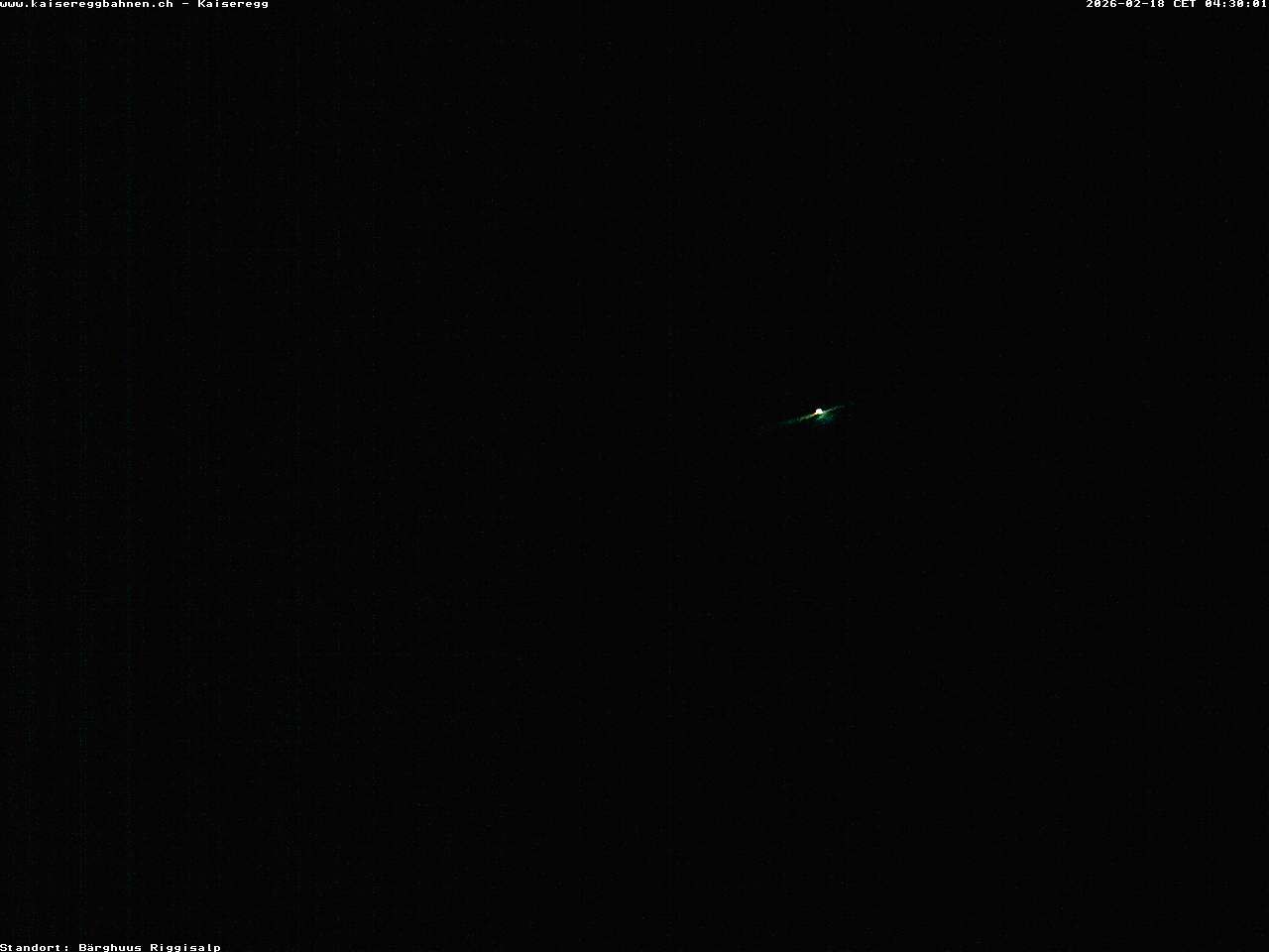 Archived image Webcam Schwarzsee Kaiseregg - mountain hut Bärghuus Riggisalp