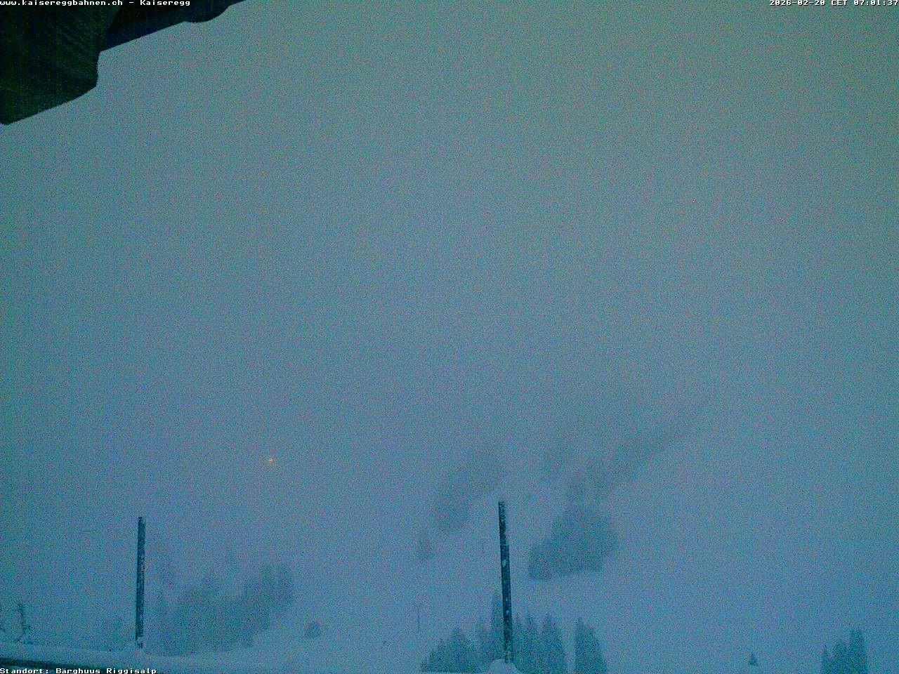 Archiv Foto Webcam Schwarzsee Kaiseregg - Bärghuus Riggisalp