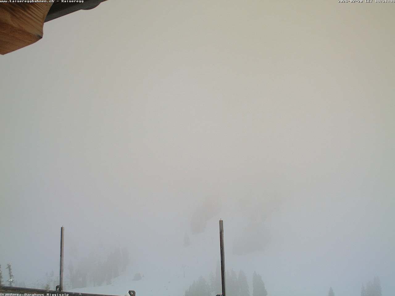 Archiv Foto Webcam Schwarzsee Kaiseregg - Bärghuus Riggisalp