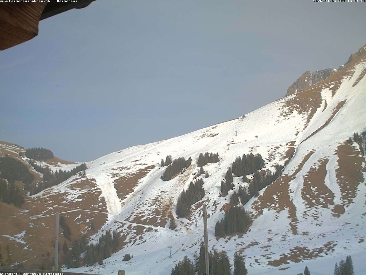 Archiv Foto Webcam Schwarzsee Kaiseregg - Bärghuus Riggisalp