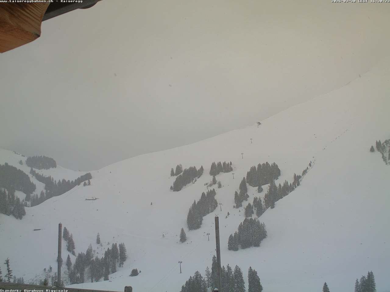 Archiv Foto Webcam Schwarzsee Kaiseregg - Bärghuus Riggisalp