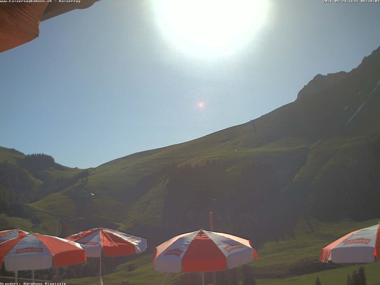 Archiv Foto Webcam Schwarzsee Kaiseregg - Bärghuus Riggisalp