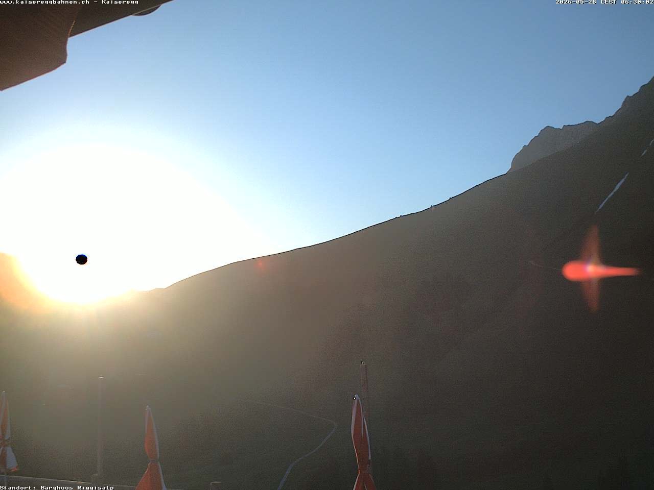 Archiv Foto Webcam Schwarzsee Kaiseregg - Bärghuus Riggisalp