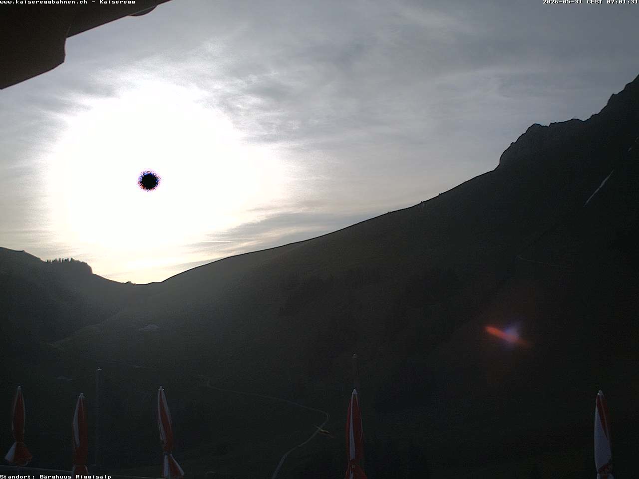 Archiv Foto Webcam Schwarzsee Kaiseregg - Bärghuus Riggisalp