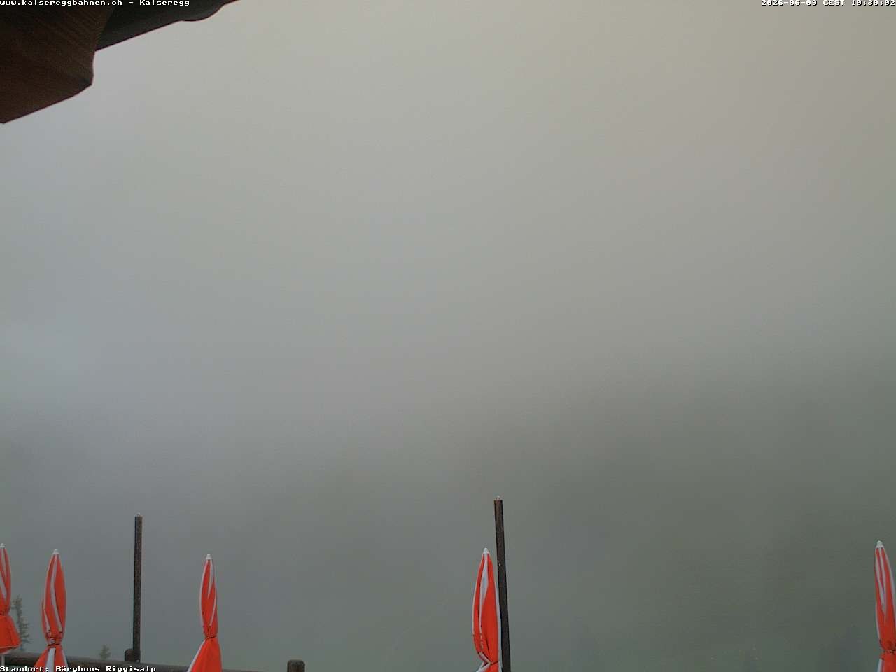 Archived image Webcam Schwarzsee Kaiseregg - mountain hut Bärghuus Riggisalp