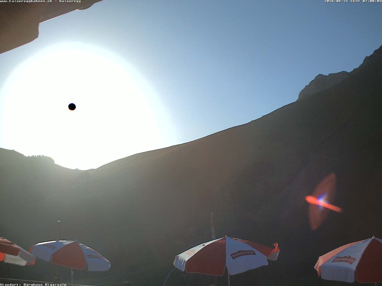 Archiv Foto Webcam Schwarzsee Kaiseregg - Bärghuus Riggisalp