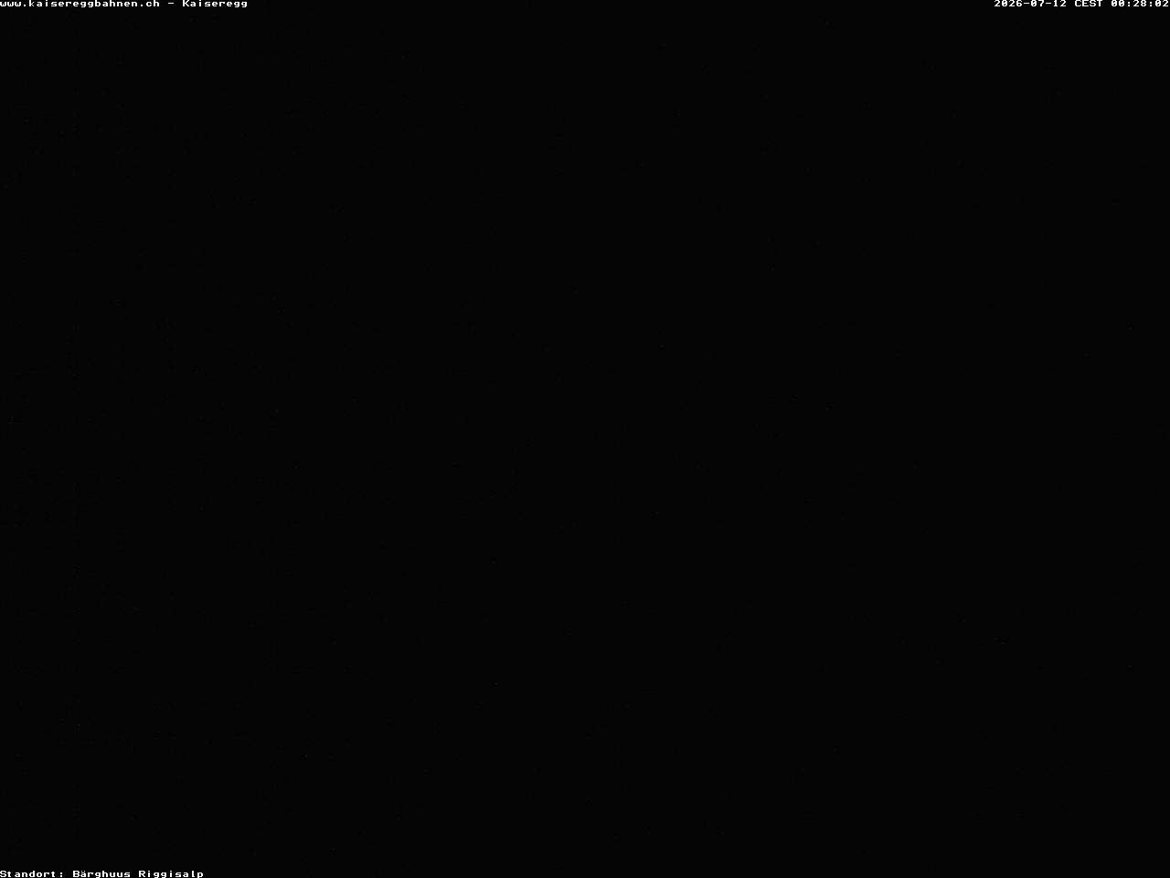 Archived image Webcam Schwarzsee Kaiseregg - mountain hut Bärghuus Riggisalp