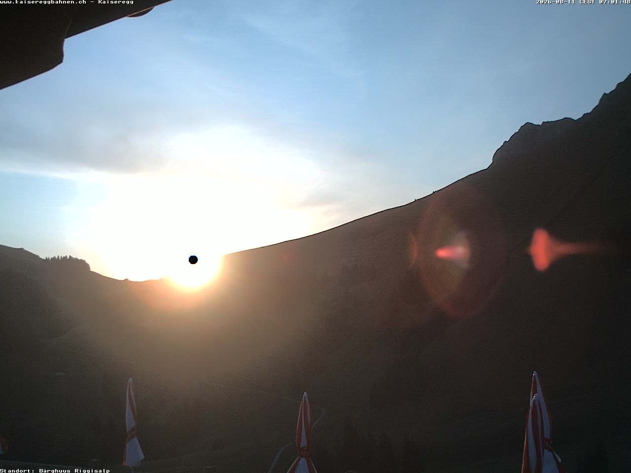 Archiv Foto Webcam Schwarzsee Kaiseregg - Bärghuus Riggisalp