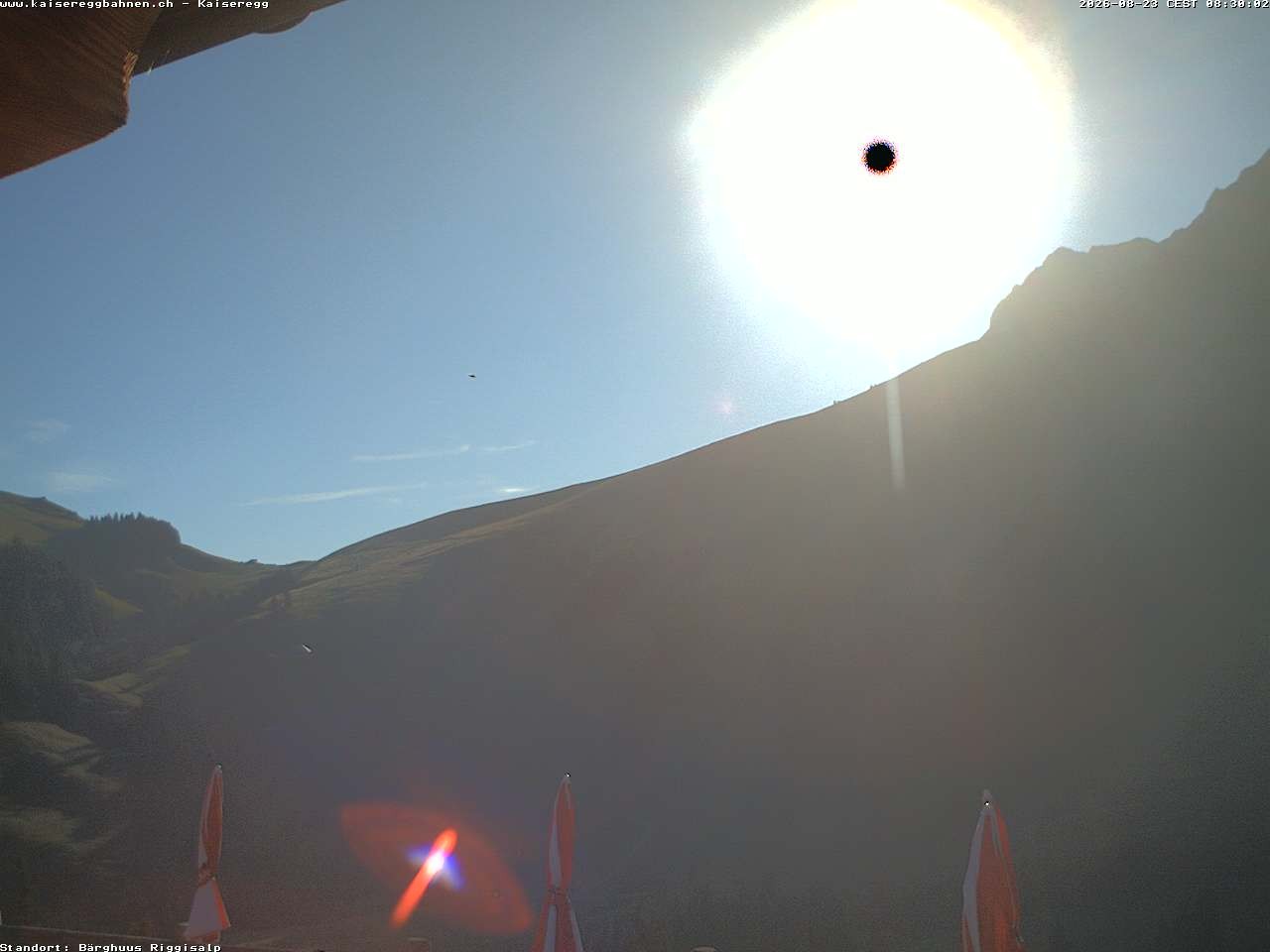 Archiv Foto Webcam Schwarzsee Kaiseregg - Bärghuus Riggisalp